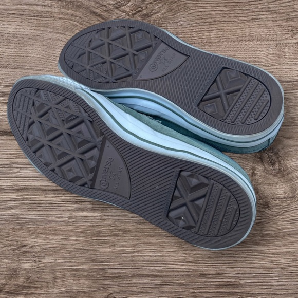 Rare Green Suede Converse - Picture 2 of 5